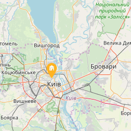 Studio nearby Kontraktova Square metro station на карті